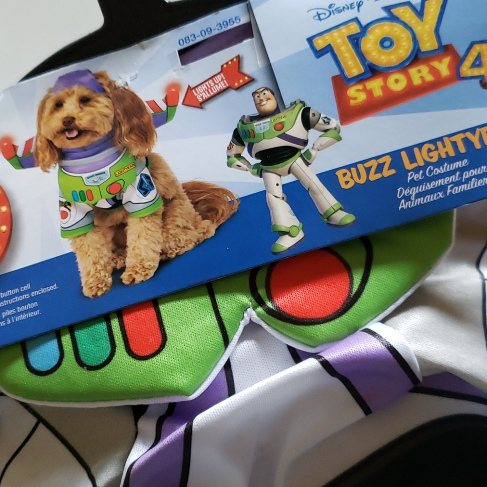 Buzz Lightyear Dog Costume Size M
